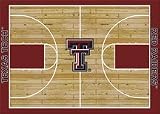 Texas Tech Red Raiders 5 4 x 7 8 Home Court Area Rug