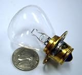 Westinghouse #1321 6.2 Volt 4 Amp Single Contact RP-11 Prefocus Base Lamp