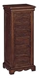 42506 Distinctive Accents Collection Jewelry Armoire with 7 Drawers in Warm
