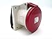 Walther Electric 460519 Receptacle, 63AMP, 5 Wire, 400VAC