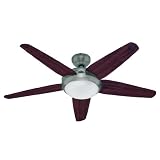 Hunter Westside II 52' Brushed Nickel Ceiling Fan With Light 21621