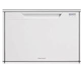 Fisher Paykel : DD24SCW6 24in Single Drawer Dishwasher - White (Recessed Handle)
