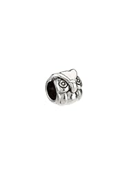 Owl Charm in Silver for 3mm Charm Bracelets