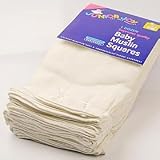 One Dozen Supreme Quality Baby Muslin Squares