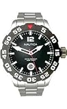 Nautica Steel Bracelet Black Dial Men's watch #N18622G