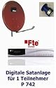 P742 dig. Satanlage 1 TN, FTE PR 80 AR, FTE Max S 92