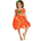 Light-Up Pumpkin Princess Toddler/Child Costume
