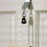 Overdoor Rehab Pulley System with No Scratch Door Anchor