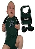 Tampa Bay Devil Rays MLB Team Color Creeper with bib and bootie