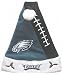 Philadelphia Eagles Color Block Santa Hat