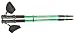 Pair of Pace Maker Trekking Hiking Walking Poles Sticks with Extras (Aqua))
