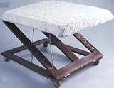 Adjustable Foot Stool with Fleece Foam Cushion