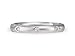 0.16 cts 3 Mm Comfort Fit Diamond Wedding Band - 14kt White or Yellow Gold