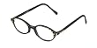 "Diamond Arc Reader" Reading Glasses - Hand-Painted and Hand-Embellished with SWAROVSKI Crystals (+0.00 - +3.00)