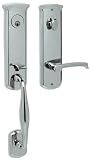 Baldwin 85340.260.RENT Tahoe Emergency Exit Right Hand Handleset with Tahoe Lever, Chrome