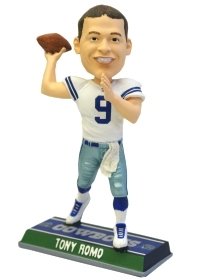 Dallas Cowboys Tony Romo Forever Collectibles End Zone Edition Bobble Head