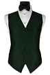 Tuxedo Vest - Venetian Collection Hunter with Coordinating Bowtie