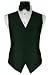 Tuxedo Vest - Venetian Collection Hunter with Coordinating Bowtie
