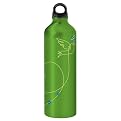 Gaiam Love Bird Aluminum Water Bottle - Green (750 ml)