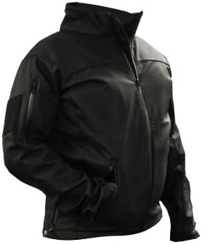 Law Enforcmenet Soft Shell Tactical Jacket with Fleece Lining, X-Large