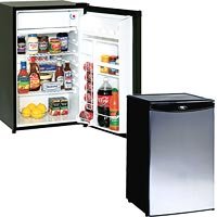 Danby 4.3-cu. ft. Stainless Steel Refrigerator - DCR412BLS