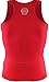 New 074 Red Skin Tights Compression Base Layer Sports Sleeveless Top Mens