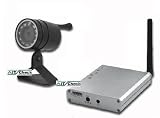 ITC8103F Mini Farb Funk Nacht Kamera inkl. Ton und 4 Kanal Empfaenger - outdoor / waterproof