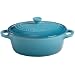 Le Creuset Stoneware 12-Ounce Mini Oval Cocotte, Caribbean