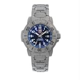 EVO Navy Seal Titanium Dive, Blue Dial, Titanium Bracelet