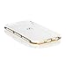 Massimo iPhone 6 Case, [Scratch Resistant] Apple iPhone 6 Case 4.7 inch Fashion Series, Premium Hybrid Protective Clear Case/Cover with TPU Bumper for iPhone 6 (Golden/Silver)