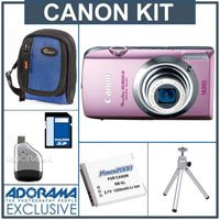 Buy Canon PowerShot SD3500 IS Digital ELPH Camera Kit Pink Best Price.