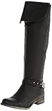 Rocket Dog Women's Cowellhy Motorcycle Boot, Black, 7.5 M US