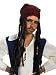 Jack Sparrow Headband with Hair