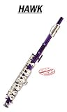 Hawk Purple Colored Student Piccolo, WD-FP122-PL