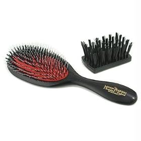 Mason Pearson Boar Bristle & Nylon - Handy Mixture Bristle & Nylon Hair Brush (Dark Ruby) - 1pc