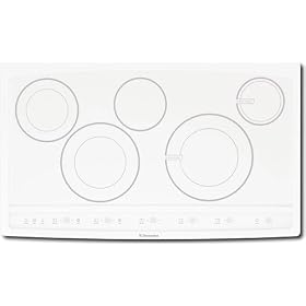 Electrolux : EW36CC55GW 36in Electric Cooktop White