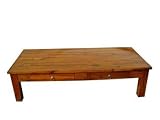Old wood sofa table