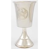 Small Pentagram Chalice 5" ~ Sage Cauldron