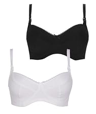 Core nursing bra 3-piece cup - 2pk