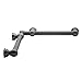 Jaclo G33-24-24-IC-EB - G33 24" x 24" Inside Corner Grab Bar