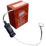 Fisher Price Red Battery with Adapter - Replacement Fisher Price Green Battery