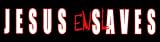 "Jesus Enslaves" Funny Offensive Anti-christian Obscenitease Bumper Sticker Vinyl Decal