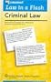 Criminal Law (Law in a Flash Cards)