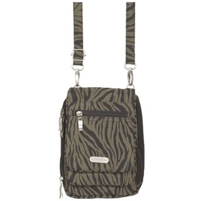 Baggallini Bon Voyage Bag Zebra