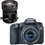 Canon EOS-7D Digital SLR Camera / Lens Kit, with Canon EF-S 18-135mm f/3.5-5.6 IS Auto Focus Lens, and TS-E 45mm f/2.8 Tilt-Shift Lens