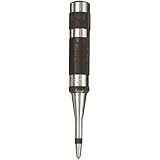 Starrett 18AA Automatic Center Punch With Adjustable Stroke, 4" Length, 7/16" Diameter