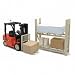 New Ray Forklift With Rack Set