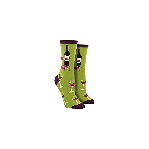 Socksmith Ladies Wine Scene Novelty Sock