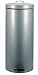 Brabantia Pedal Bin, 30litre, Plastic Bucket, Metalic Grey