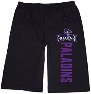 XJX Men's Furman Paladins Football Logo Lounge breeches Shorts Pants M Black